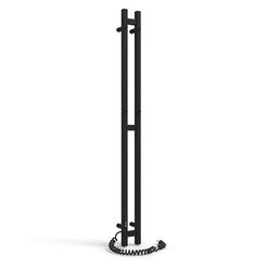 Электрический полотенцесушитель Laris Зебра Дуэт ЧКЧ3 80 х 1200 Э (подкл. слева) R3 - купить