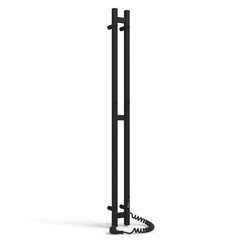 Электрический полотенцесушитель Laris Зебра Дуэт ЧКЧ3 80 х 1200 Э (подкл. справа) R3 - заказать в Украине