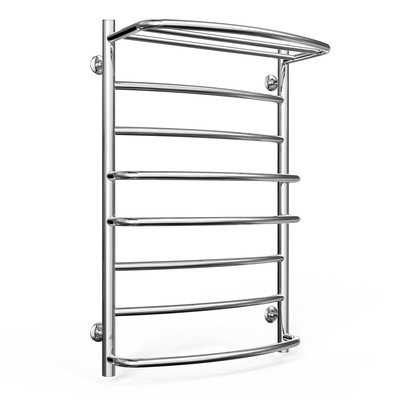 Водяной полотенцесушитель Laris Евромикс П8 500 х 800 с полкой - недорого