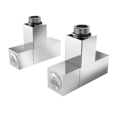 Кран кутовий Laris 1/2" - 1/2" Кватро 2шт. (LX-855) - недорого