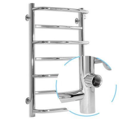 Водяной полотенцесушитель Laris Евромикс П7 450 х 700 б/п 1/2" мц 600 - купить