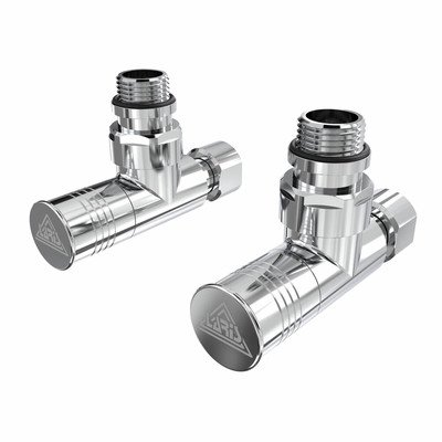 Кран угловой Laris Обычный 1/2" - 1/2" 2шт. (LX-4702) - недорого