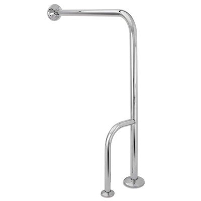 Поручень Laris підлоговий з упором (лівий) - недорого