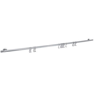 Рейлинг кухонный Laris Ø20 1500 мм (с крючками) - заказать в Украине