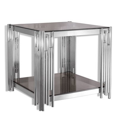 Журнальный стол Laris нерж.сталь/закаленное стекло - недорого