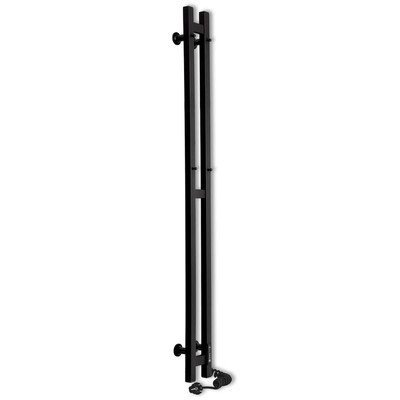 Електрична рушникосушарка Laris Зебра Дует ЧФЧ3 80 х 1200 Е (підкл. справа) R3 - замовити в Україні