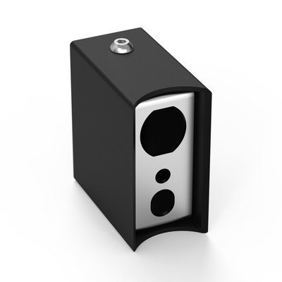 Модуль прихованого ел.підключення (для круглої стійки Ø 30) Чорний - недорого