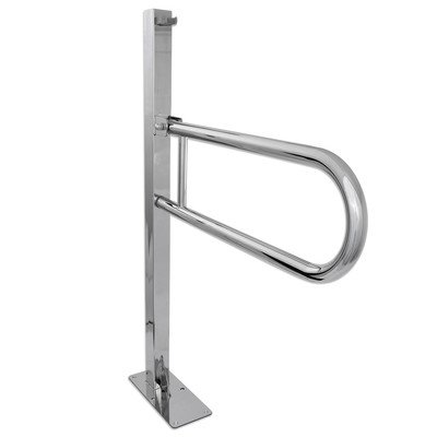 Поручень Laris напольний відкидний з тримачем (перемичкою) - краща ціна на виготовлення