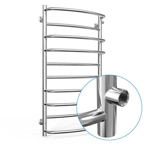 Водяна рушникосушарка Laris Євромікс П10 500 х 900 б/в 1/2" мц 800 - купити