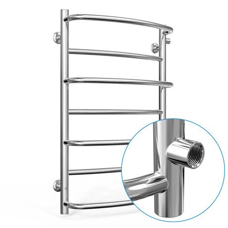 Водяной полотенцесушитель Laris Евромикс П7 450 х 700 б/п 1/2" мц 600 - купить