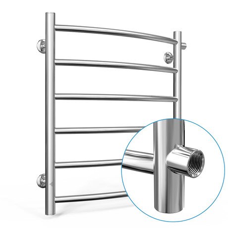 Водяна рушникосушарка Laris Класік П6 500 х 600 б/п 1/2" мц 500 - на замовлення