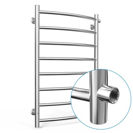 Водяна рушникосушарка Laris Класік П8 500 х 800 б/п 1/2" мц 700 - купити