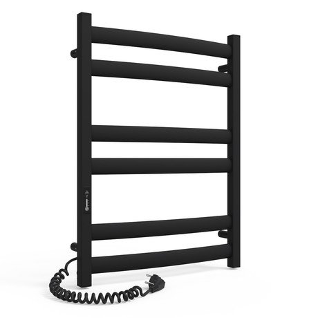 Электрический полотенцесушитель Laris Зебра Атлант ЧКЧ6 500 х 700 Э (подкл. слева) R3 - на заказ