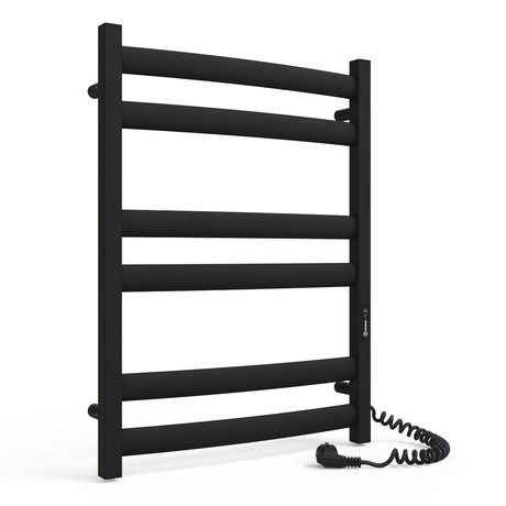 Электрический полотенцесушитель Laris Зебра Атлант ЧКЧ6 500 х 700 Э (подкл. справа) R3 - на заказ