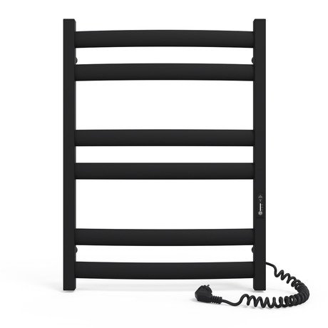 Электрический полотенцесушитель Laris Зебра Атлант ЧКЧ6 500 х 700 Э (подкл. справа) R3 - на заказ