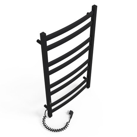 Электрический полотенцесушитель Laris Зебра Атлант ЧКЧ8 500 х 900 Э (подкл. слева) R3 - на заказ