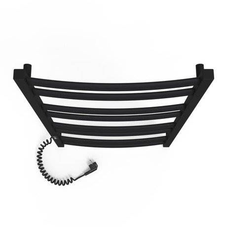 Электрический полотенцесушитель Laris Зебра Атлант ЧКЧ8 500 х 900 Э (подкл. слева) R3 - на заказ