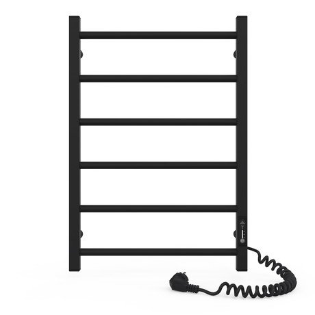 Электрический полотенцесушитель Laris Зебра Альфа ЧКЧ6 400 х 600 Э (подкл. справа) R3 - на заказ