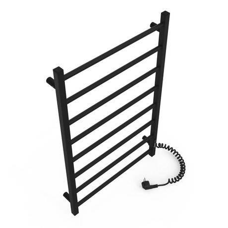 Электрический полотенцесушитель Laris Зебра Альфа ЧКЧ8 500 х 800 Э (подкл. справа) R3 - лучшая цена на изготовление