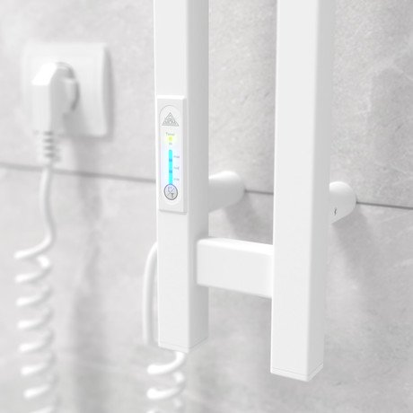 Електрична рушникосушарка Laris Зебра Дует ЧФ3 80 х 1200 Е (підкл. зліва) R3 - недорого