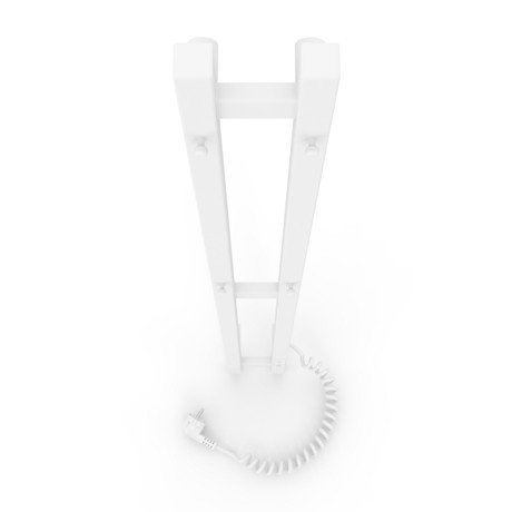 Электрический полотенцесушитель Laris Зебра Дуэт ЧК3 80 х 1200 Э (подкл. справа) R3 - на заказ