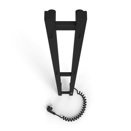 Электрический полотенцесушитель Laris Зебра Дуэт ЧКЧ3 80 х 1200 Э (подкл. справа) R3 - лучшая цена на изготовление