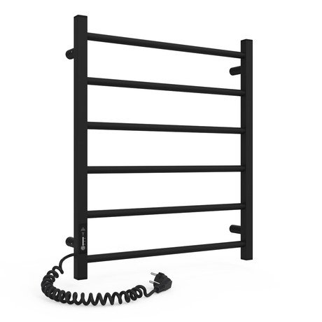 Электрический полотенцесушитель Laris Зебра Альфа ЧКЧ6 500 х 600 Э (подкл. слева) R3 - на заказ